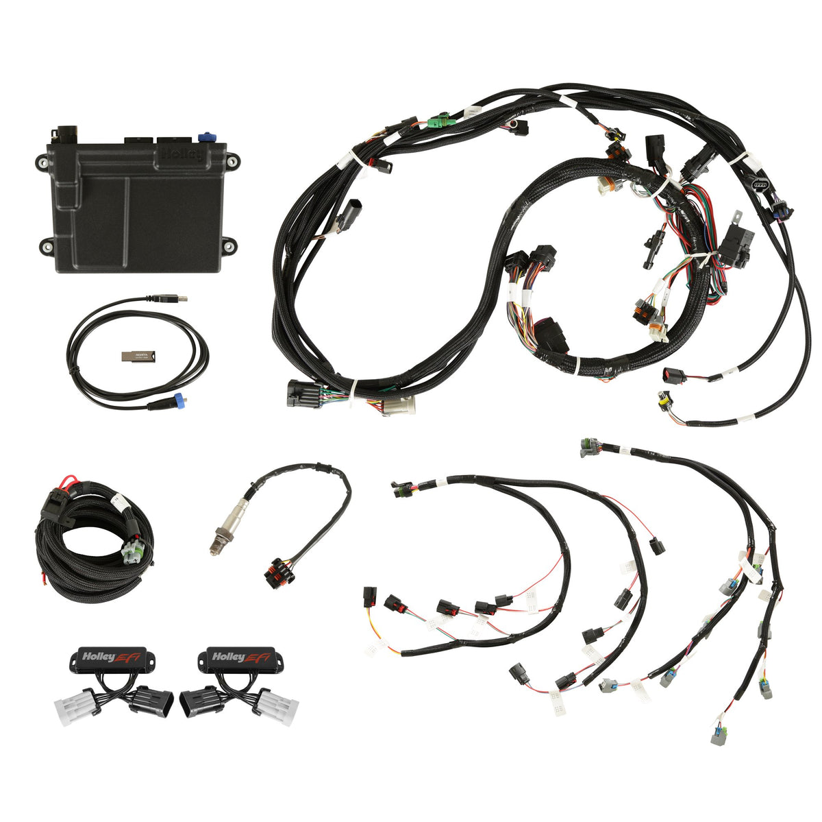 Holley EFI Ford Coyote Ti-VCT Capable HP EFI Kit,  Bosch O2 - 550-628