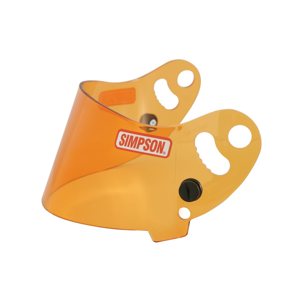 Simpson Devil Ray Visor Amber - 84304A