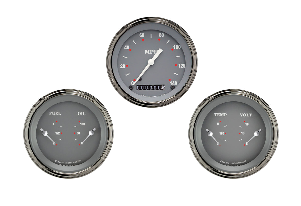 Classic Instruments SG Series Three Gauge Set - SG04SLF