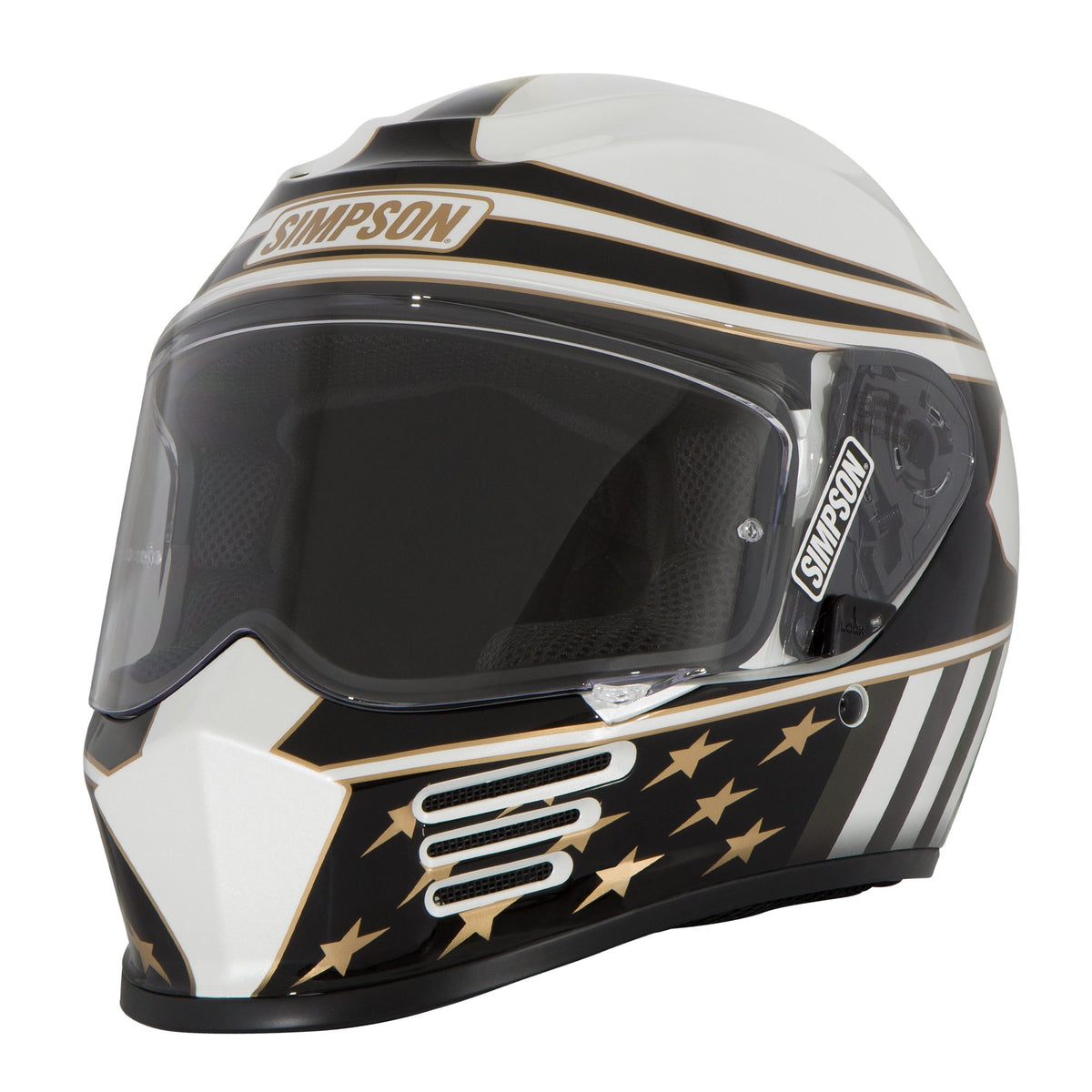 Simpson Speed Bandit Helmet - Americana Gold - Medium - SPBAM2MD