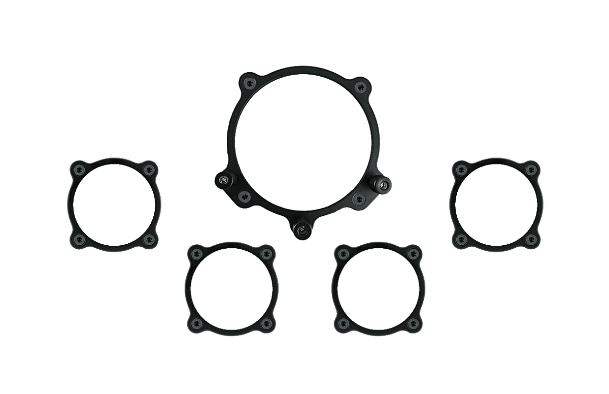 Classic Instruments Moal Bomber Five Gauge Trim Bezel Set - BZMA5GS