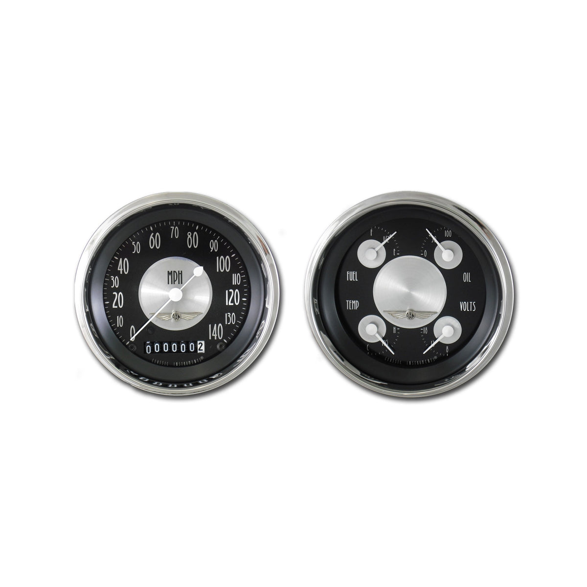 Classic Instruments All American Tradition Two Gauge Set - AT02SHC