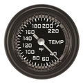 Classic Instruments Autocross Gray 2-1/8" Stock Eliminator Tempature Gauge - AX129GBLF