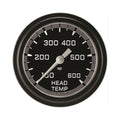Classic Instruments Autocross Gray 2-5/8" Cylinder Head Tempature Gauge - AX397GBLF