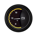 Classic Instruments Autocross Yellow 2-1/8" Volt Gauge - AX30YBLC