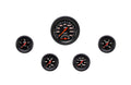 Classic Instruments Velocity Black 2" Full Sweep Ultimate Four Gauge Set - VS135BBPF