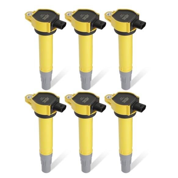 Ignition Coil - SuperCoil - 2006-2011 Mopar - 2.7/3.5/4.0L - Yellow - 6-Pack 140502-6