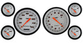 Classic Instruments Velocity White Six Gauge Set - VS51WBLF