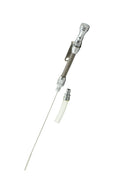 Mr. Gasket Engine Oil Dipstick & Tube - Braided Stainless Steel - 9706G