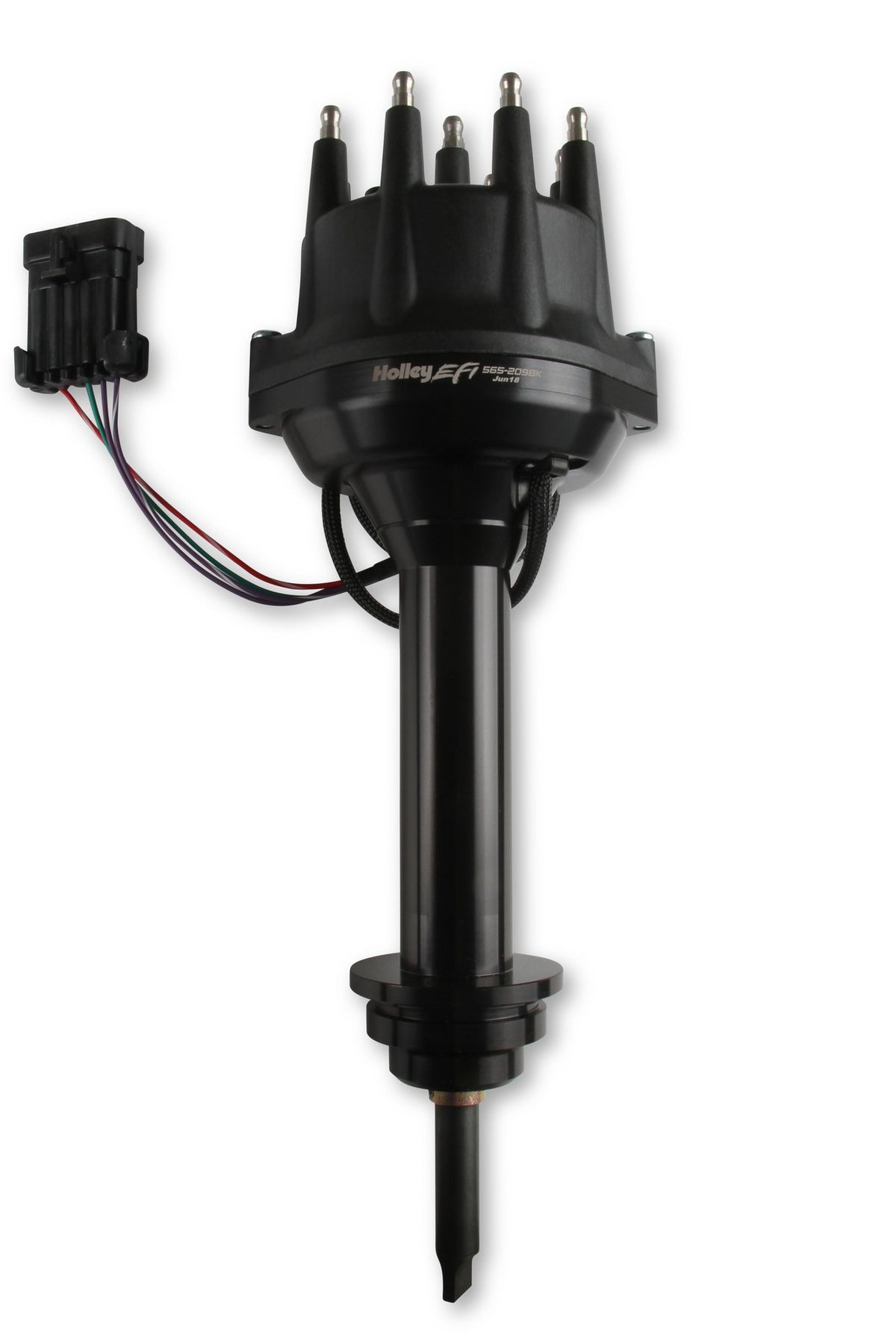 Holley EFI Dual Sync Mopar 383-400 Distributor, Black - 565-209BK