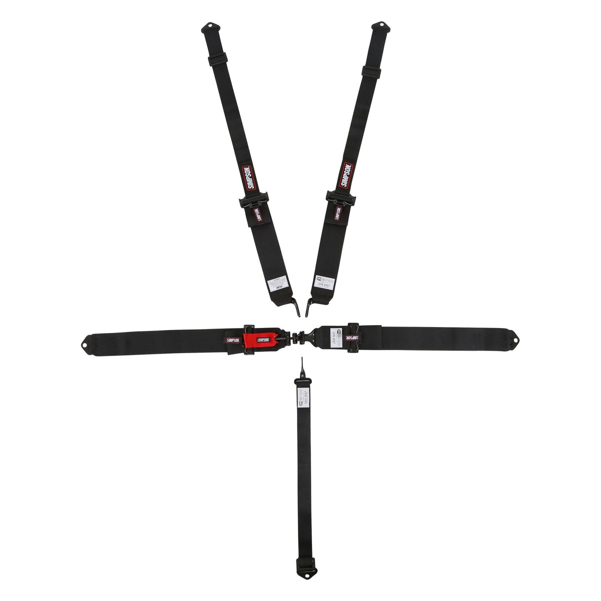 Simpson Latch and Link Bolt-In 5-Point Harness - 29063BKH1X