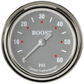 Classic Instruments SG Series 2-5/8" Boost Electric Gauge (60 PSI) - SG343SLF