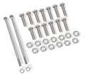Mr. Gasket Oil Pan Bolt Set - Polished Stainless Steel - 60851G