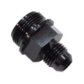 Quick Fuel 7/8-20 -6 A/N Fuel Inlet Fitting Black - 19-36QFT