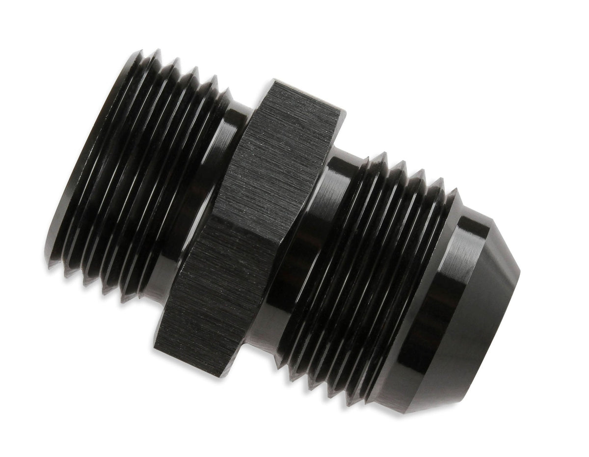 Mr. Gasket -6 AN To 9/16-18 (AN6) O-Ring Black - 480006-BL