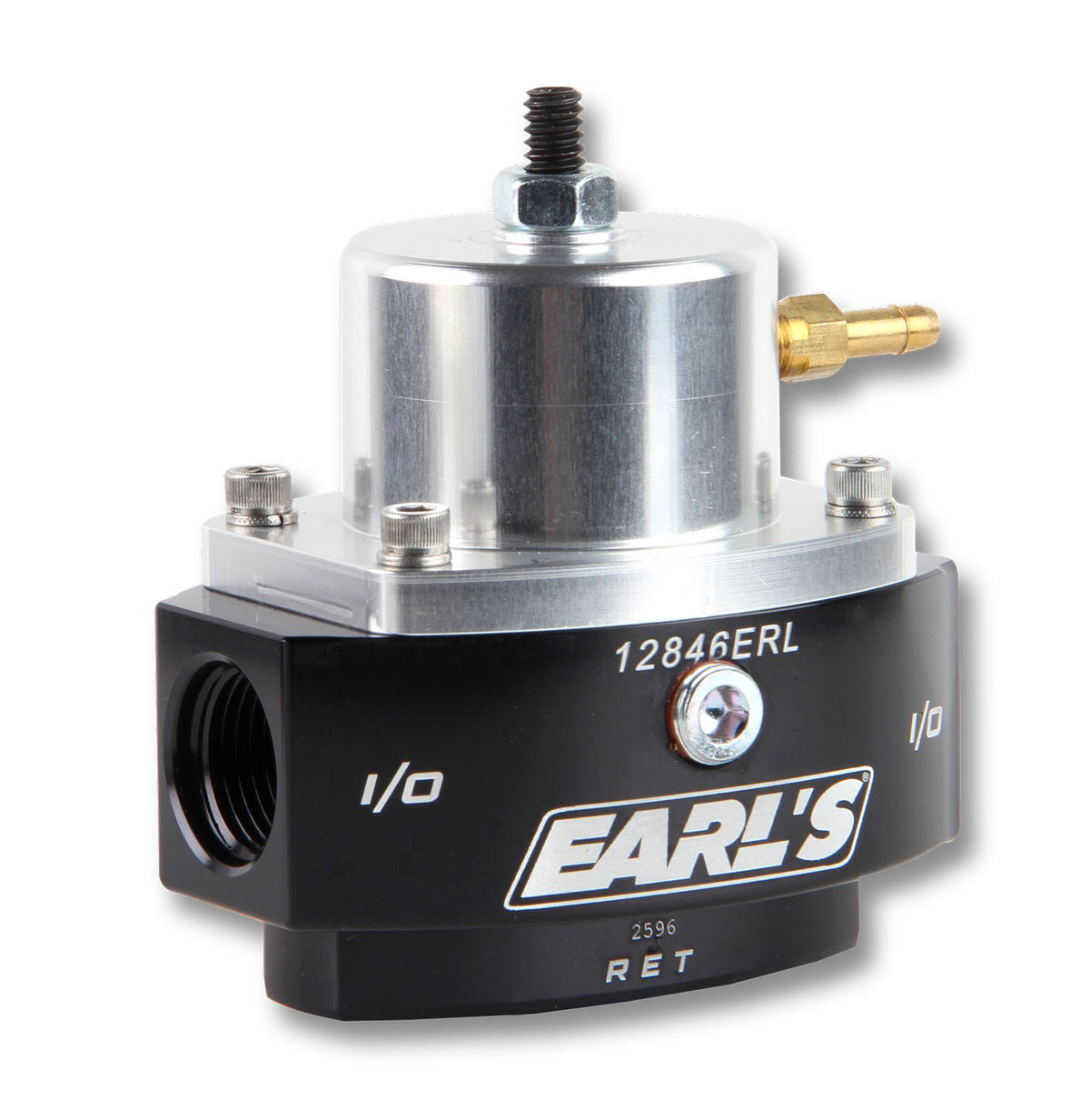 Earl’s HP Billet EFI By-Pass Fuel Pressure Regulator - 12846ERL