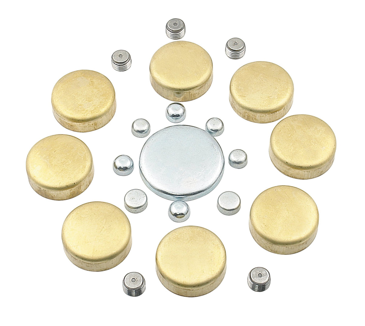 Mr. Gasket Brass Freeze Plug Kit - 6481