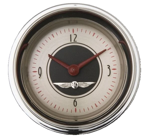 Classic Instruments American Nickel 2-1/8" Clock W/Reset - AN90SLC