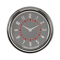 Classic Instruments Bel Era III Matching Gray 2-5/8" Clock - BET92G