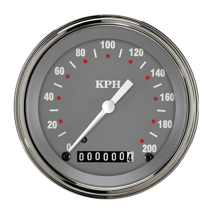 Classic Instruments SG Series 3-3/8" Speedometer Gauge - SG59SLF
