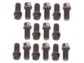 Mr. Gasket Header Bolts - 3/8-16 x 3/4 Inch Hex Head - Set of 16 - 919G