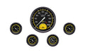 Classic Instruments AutoCross Yellow Five Gauge Set - AX165YBPF