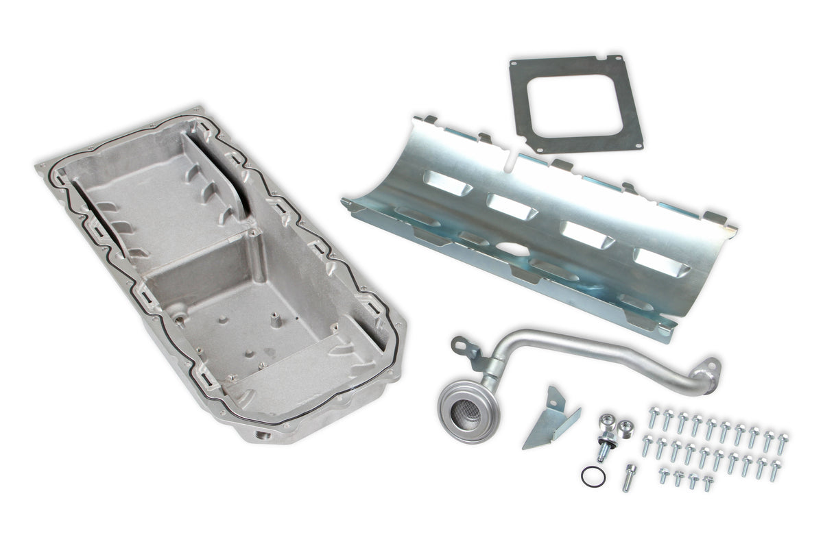 Holley Gen III Hemi Swap Oil Pan - Mid-Sump Non-VVT - 302-60