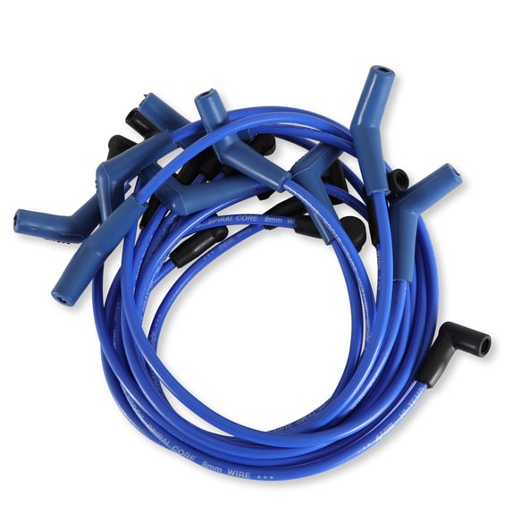 ACCEL Super Stock Spiral Core Race Wire Set - 8mm - Blue 5056B