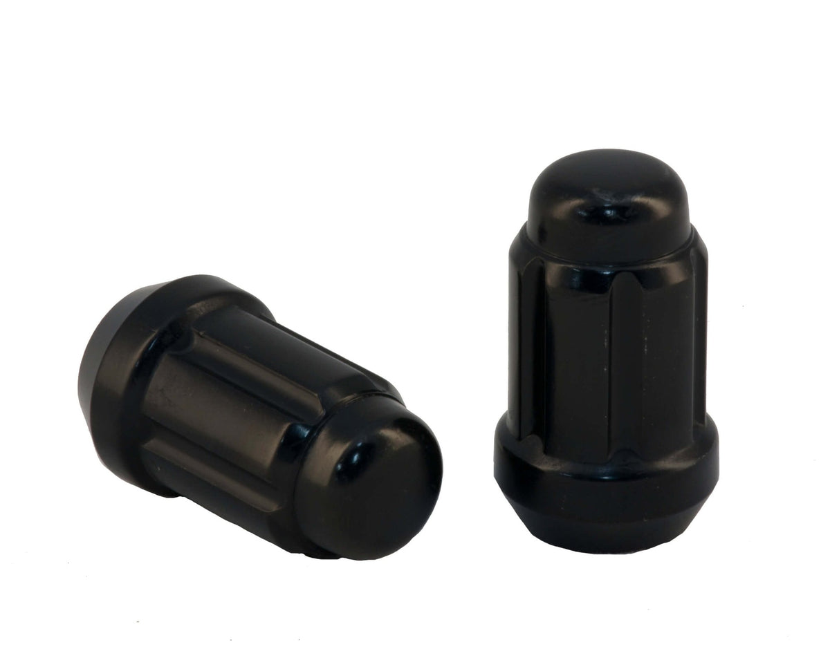 Rocket Racing Wheels M12x1.5 Black 6-Spline Drive Lug Nut, 1PC - C7007B