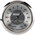 Classic Instruments All American 2-5/8" Boost/Vac Gauge - AW341SRC