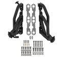 Flowtech Shorty Headers - Black Painted - 91837FLT