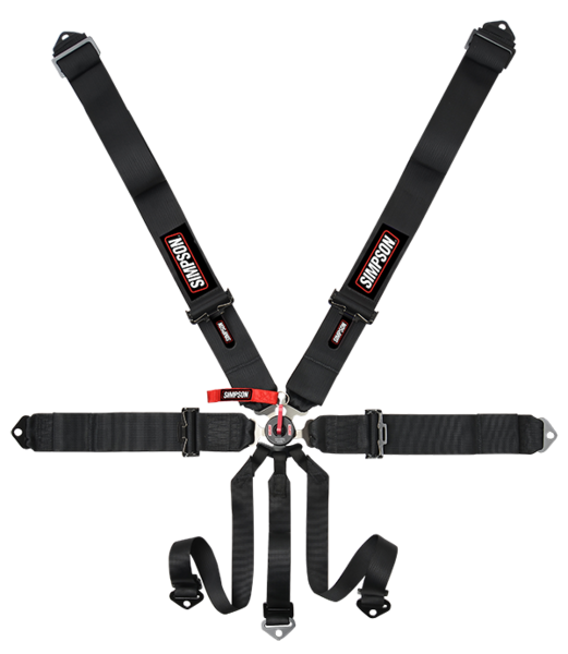 Simpson Safety SFI 16.1 7-Point Racing Harness - 29110BKR3X