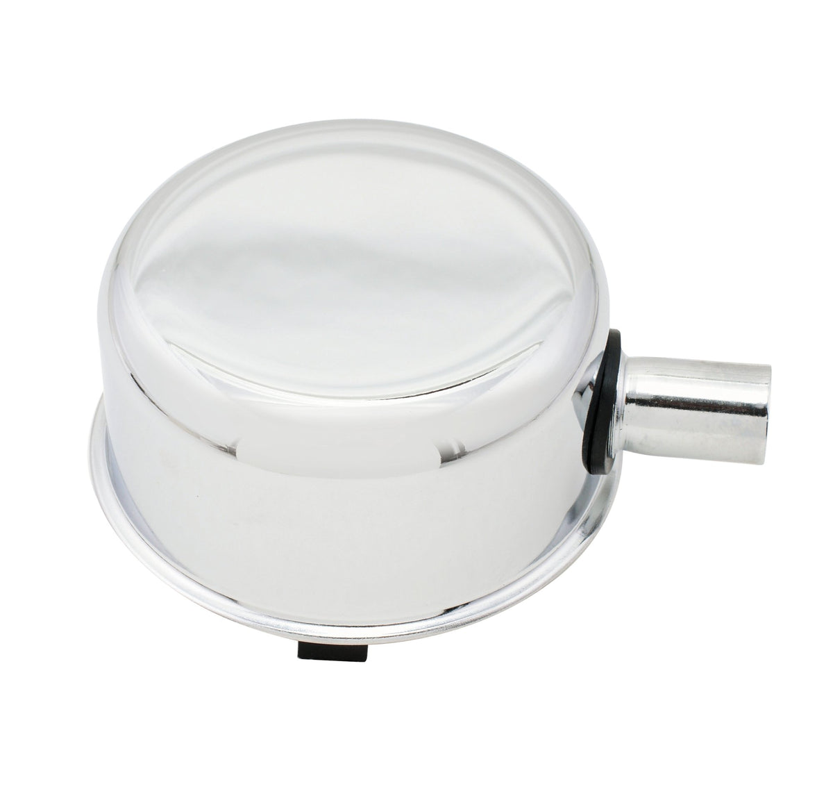 Mr. Gasket Oil Filler Cap with PCV Tube - Chrome - 2063