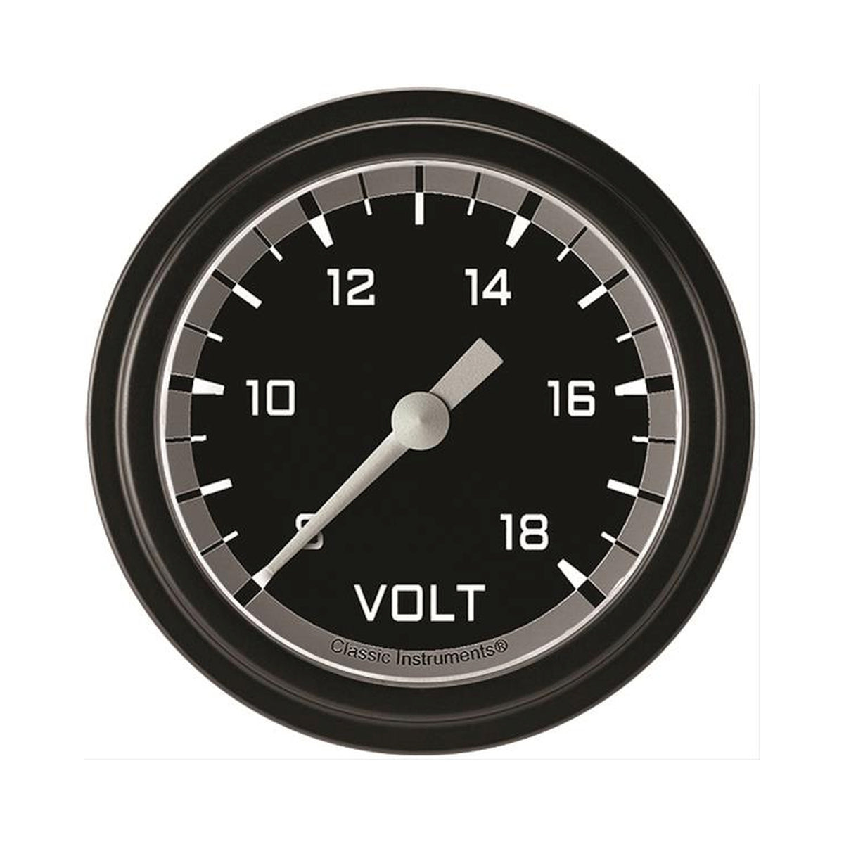 Classic Instruments AutoCross Gray 3" Ultimate With 2-5/8" Fuel/Water/Temp/Oil - AX335GBLF