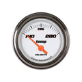 Classic Instruments Velocity White 2-1/8" Water Temperature Gauge - VS26WSLF