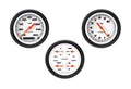 Classic Instruments Velocity White Speedo & Tach Quad Set GM - VS03WBPF