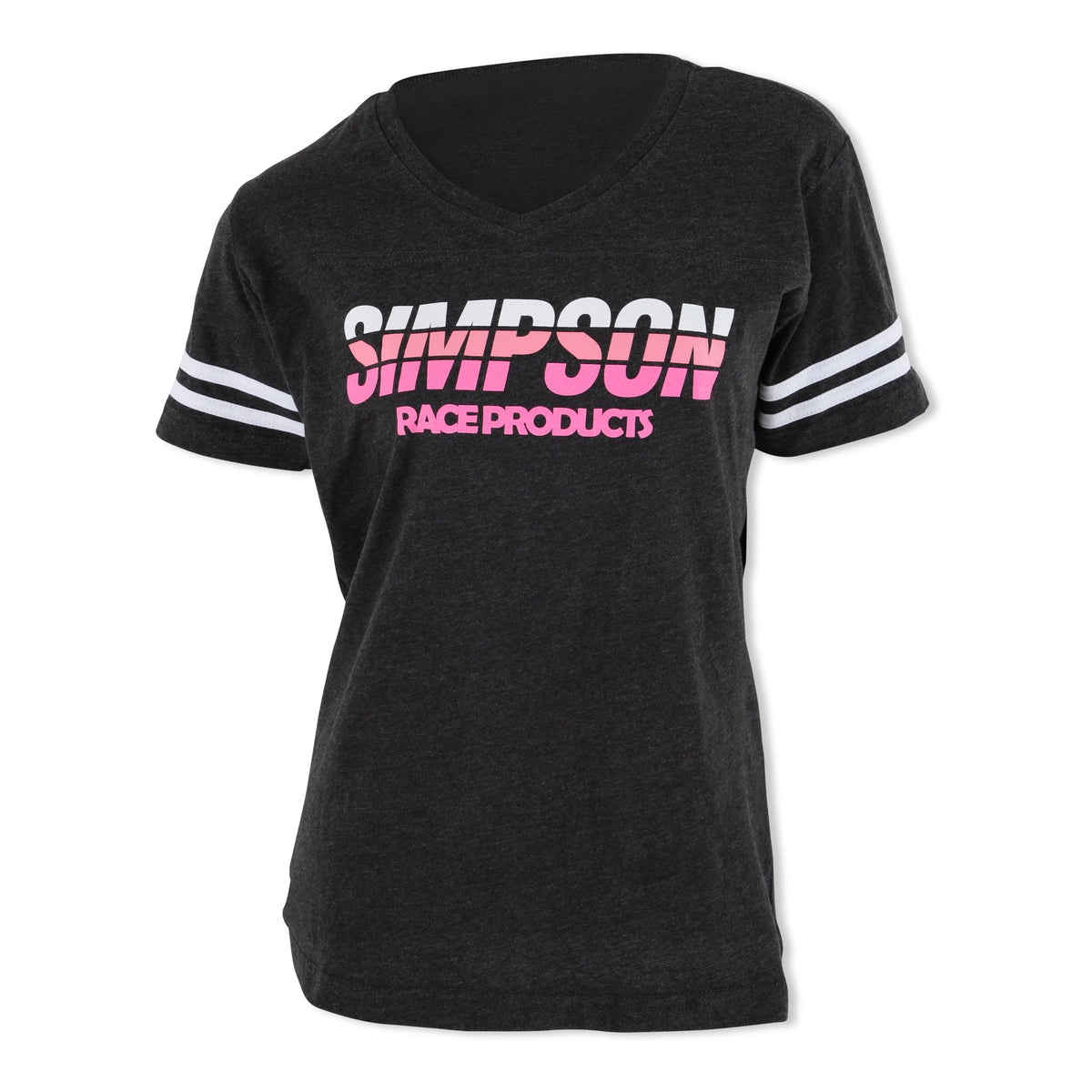 Simpson Ladies RACING STRIPES T - M - 45010M