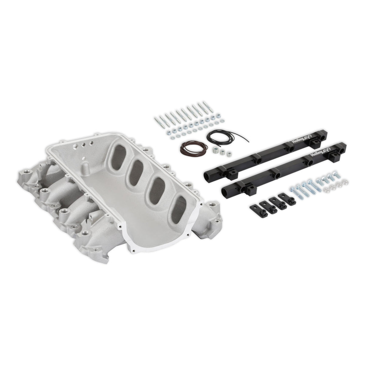 Holley EFI Holley Ultra Lo-Ram Manifold Base and Port Injection Fuel Rails - GM Gen V LT - 300-713