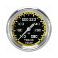 Classic Instruments Autocross Yellow 2-5/8" Transmission Temperature Gauge - AX327YAPF