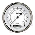 Classic Instruments Classic White 3-3/8" Low Speed Speedometer Gauge - LSCW