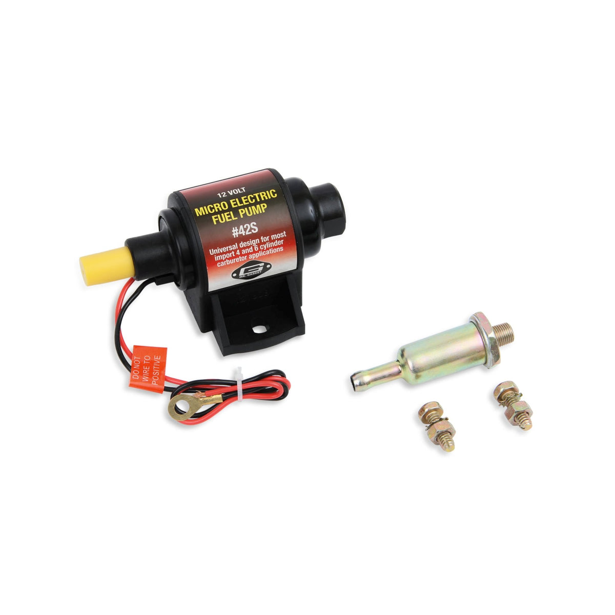 Mr. Gasket Micro Electric Fuel Pump - 42S
