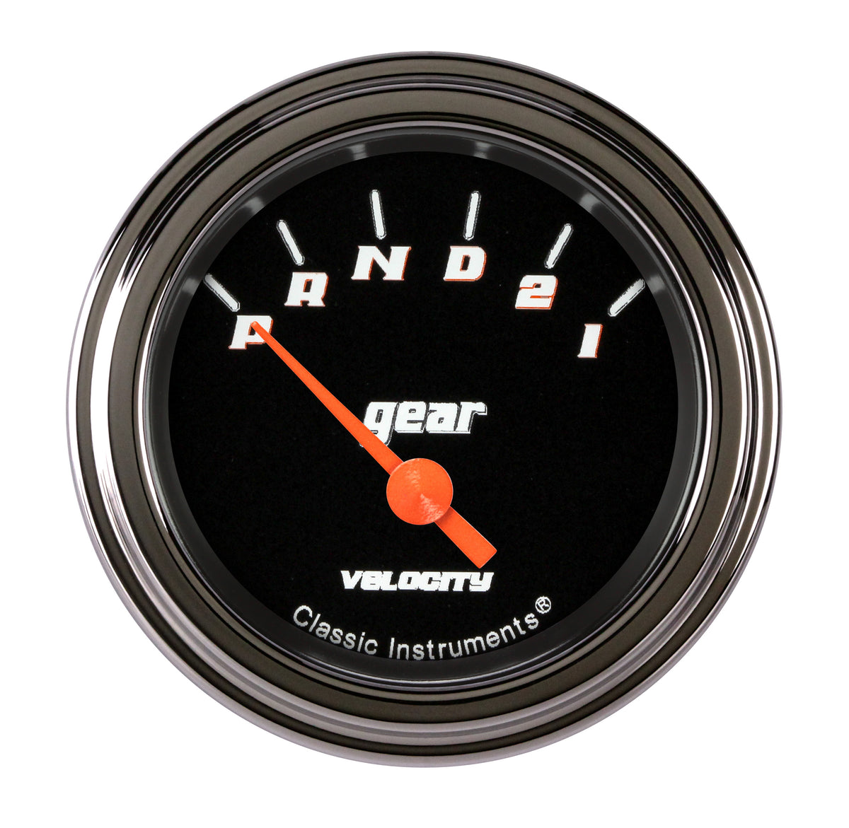 Classic Instruments Velocity Black 2-1/8" Gear Selector No Overdrive - VS07BSLF
