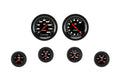 Classic Instruments Velocity Black Six Gauge Set - VS101BBLF
