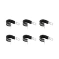 Mr. Gasket Adel Mount Clamps - 3/4 Inch - 6 Pieces - 3777G
