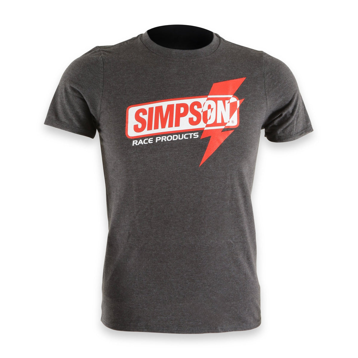 Simpson Lightning fast shirt Charcoal youth MD - 4501YM