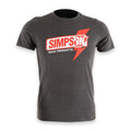 Simpson Lightning fast shirt Charcoal youth SM - 4501YS