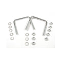 Lakewood Replacement U-Bolt Kit- 3/8" Diameter - 3-1/2" Center to Center - 20570
