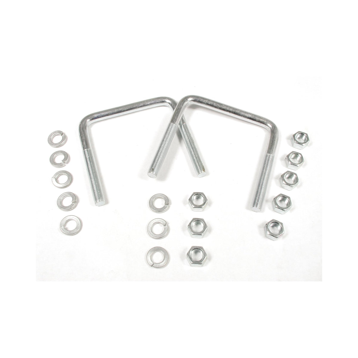 Lakewood Replacement U-Bolt Kit- 3/8" Diameter - 3-1/2" Center to Center - 20570