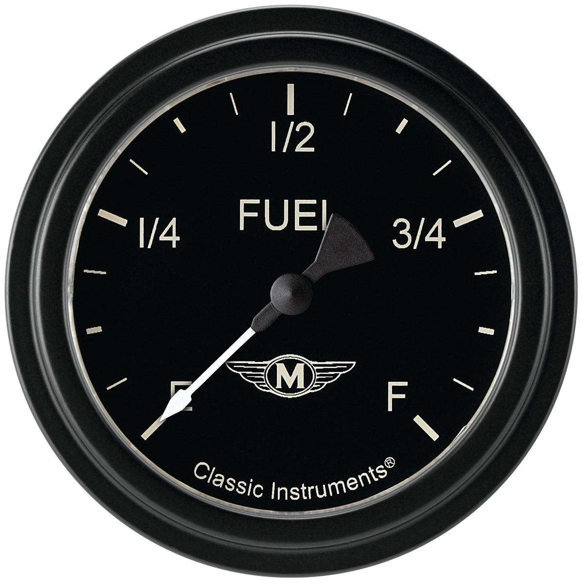Classic Instruments Moal Bomber 2-5/8" Fuel Level Gauge - MA309BLF