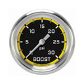 Classic Instruments Autocross Yellow 2-5/8" Boost Gauge (30 PSI) - AX342YAPF